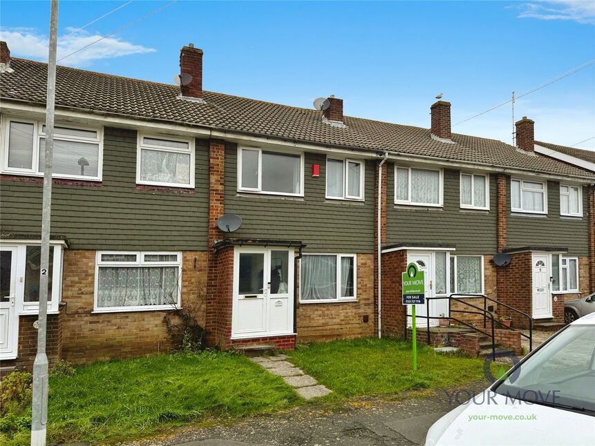 Main image of 3 bedroom Mid Terrace House for sale, Attfield Walk, Eastbourne, East Sussex, BN22