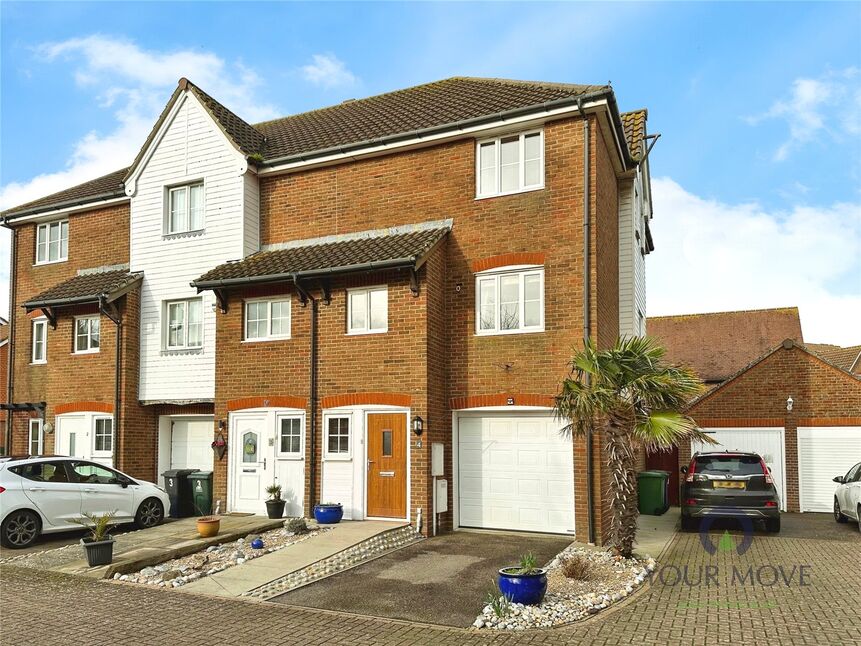 Main image of 3 bedroom Semi Detached House for sale, Canary Quay, Eastbourne, East Sussex, BN23