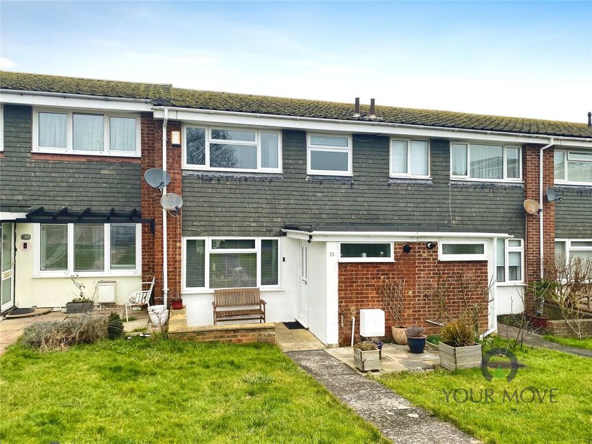 Main image of 3 bedroom Mid Terrace House for sale, Spring Lodge Close, Eastbourne, East Sussex, BN23