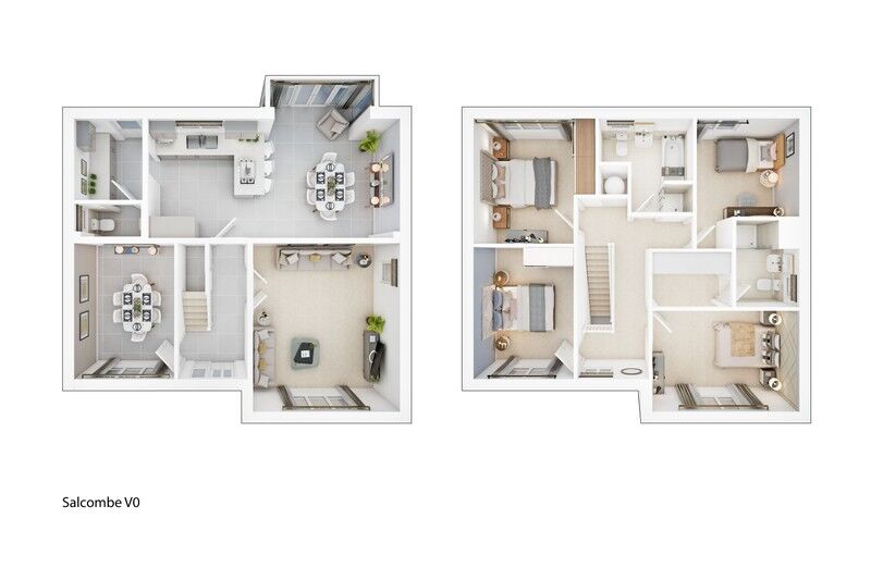 Floorplan of 4 bedroom Detached House for sale, York Vale Gardens, Howden, DN14