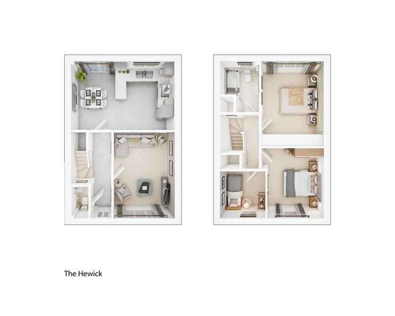 Floorplan of 3 bedroom Semi Detached House for sale, York Vale Gardens, Howden, DN14