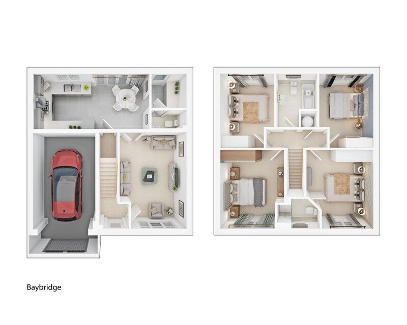 Floorplan of 4 bedroom Detached House for sale, York Vale Gardens, Howden, DN14