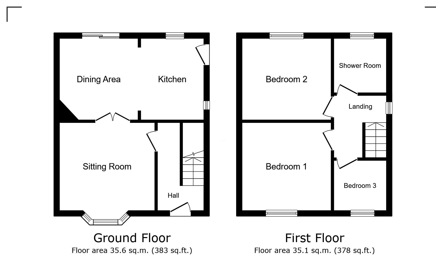 Floorplan of 3 bedroom Semi Detached House for sale, Westfield Avenue, Goole, DN14