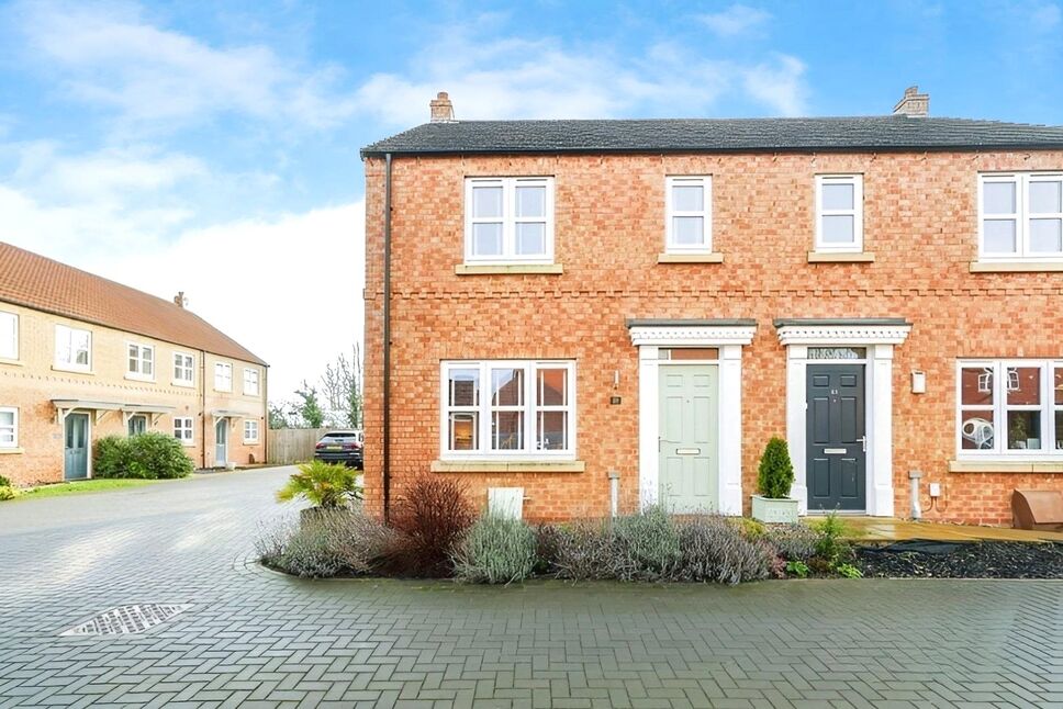 Main image of 3 bedroom Semi Detached House for sale, The Hedgerows, Eggborough, North Yorkshire, DN14