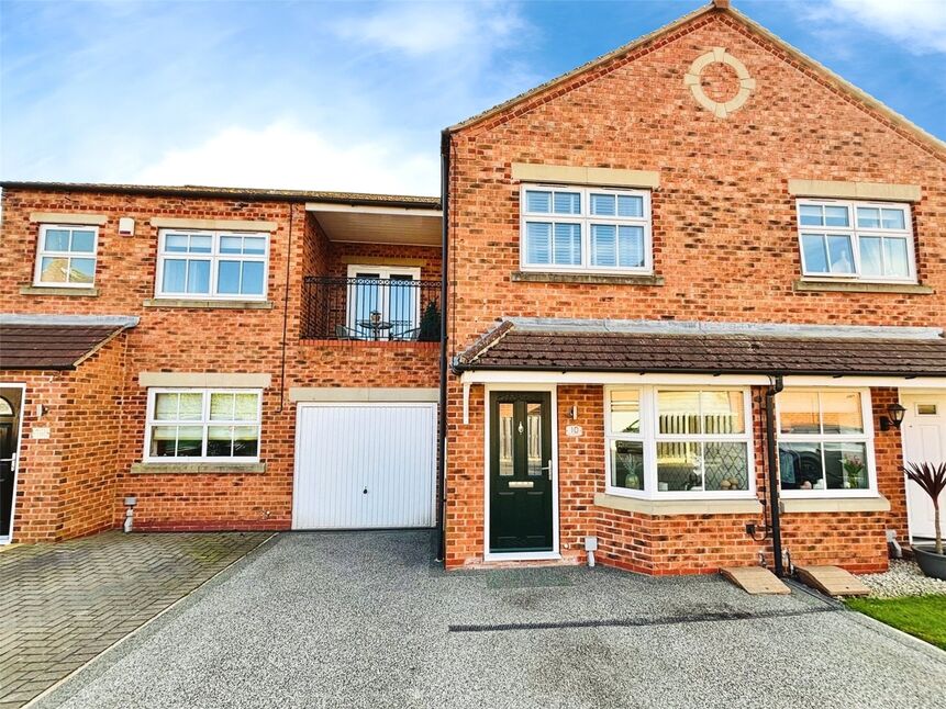 Main image of 3 bedroom Mid Terrace House for sale, Whitley Farm Close, Whitley, North Yorkshire, DN14