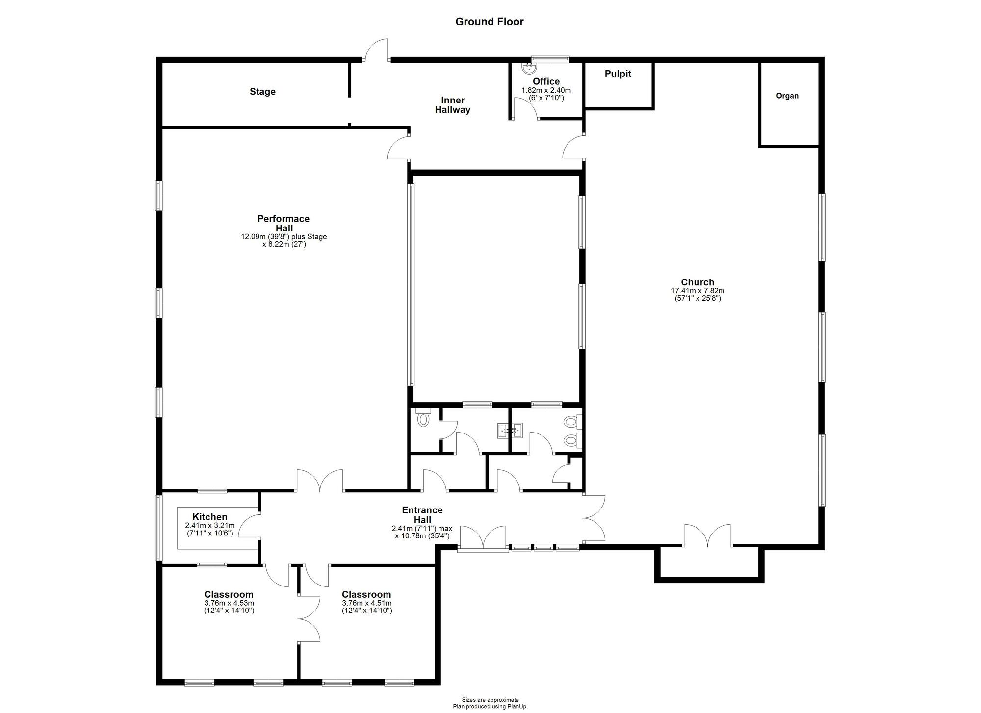 Floorplan of Detached Land/Plot for sale, Blind Lane, Houghton Le Spring, Tyne and Wear, DH4