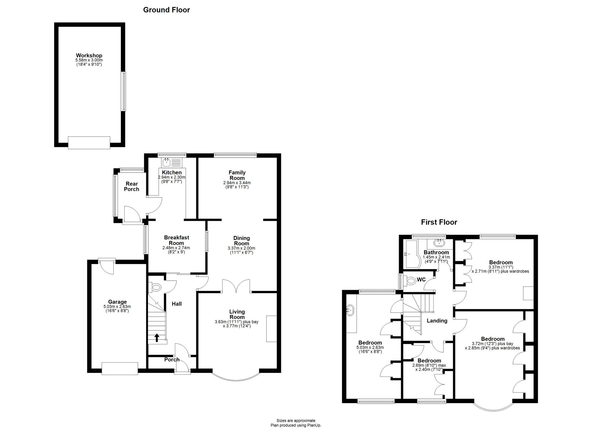 Floorplan of 4 bedroom Semi Detached House for sale, Warwick Drive, Houghton Le Spring, Tyne and Wear, DH5