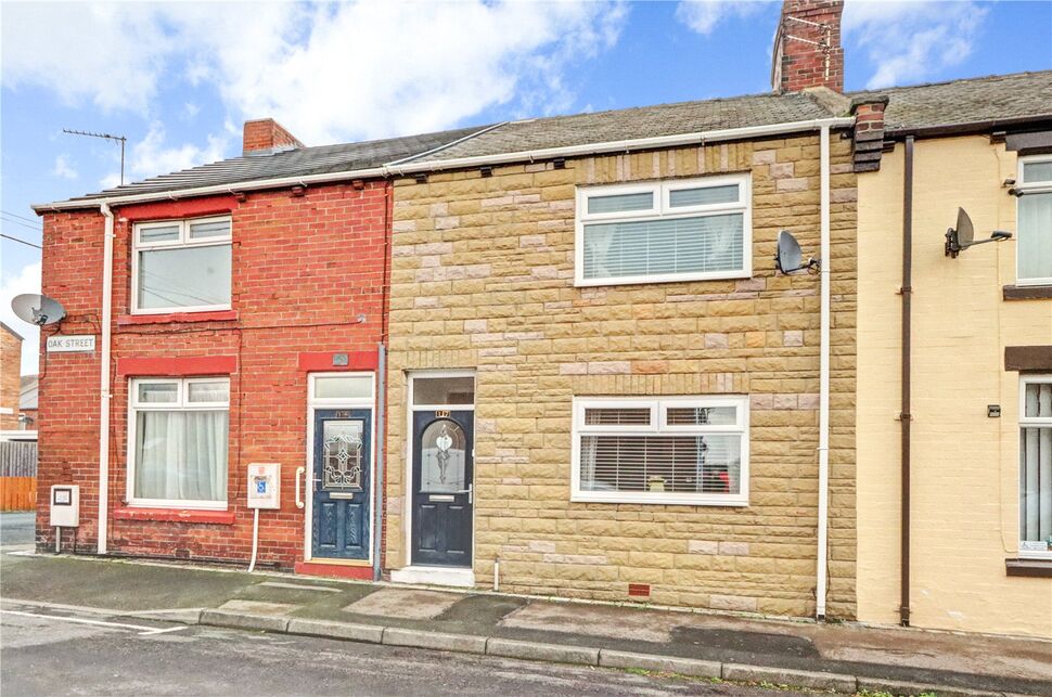 Main image of 2 bedroom Mid Terrace House for sale, Oak Street, Houghton Le Spring, Durham, DH4