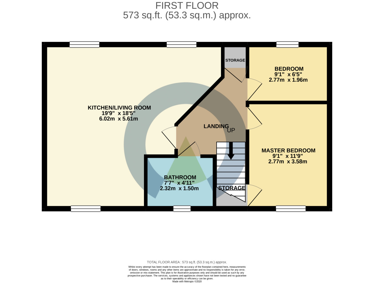 Floorplan of 2 bedroom  Flat to rent, Ironwood Avenue, Desborough, Northamptonshire, NN14