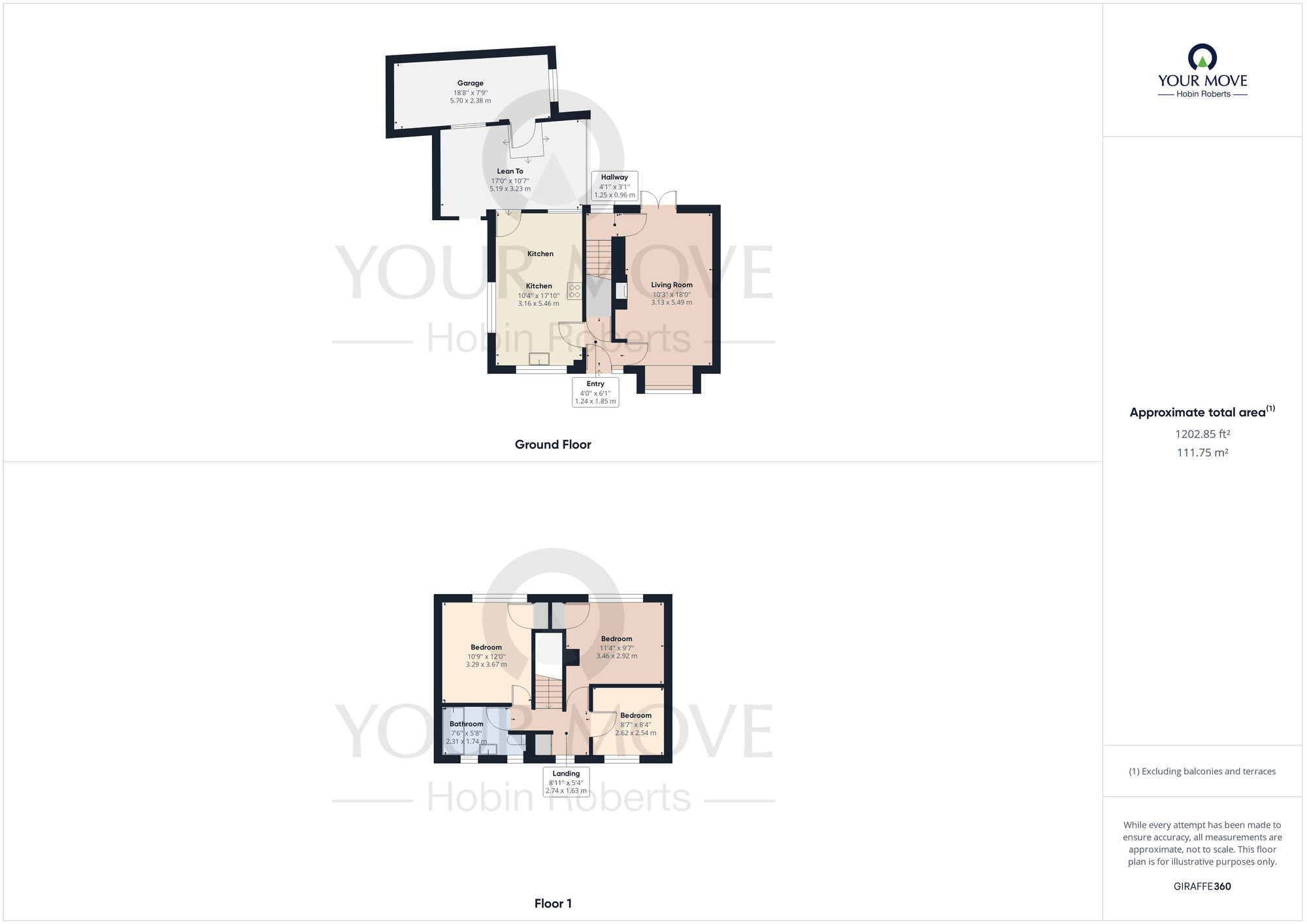 Floorplan of 3 bedroom Semi Detached House for sale, Knibb Place, Barton Seagrave, Kettering, NN15