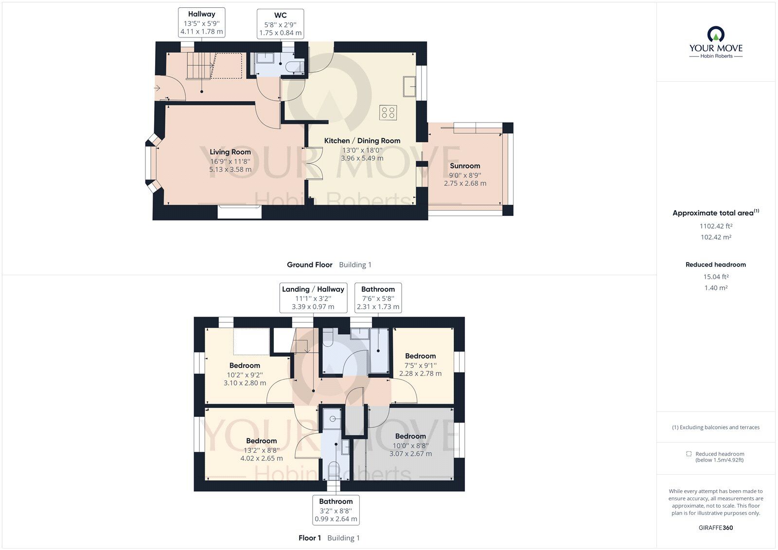 Floorplan of 4 bedroom Detached House for sale, Jackson Way, Kettering, NN15