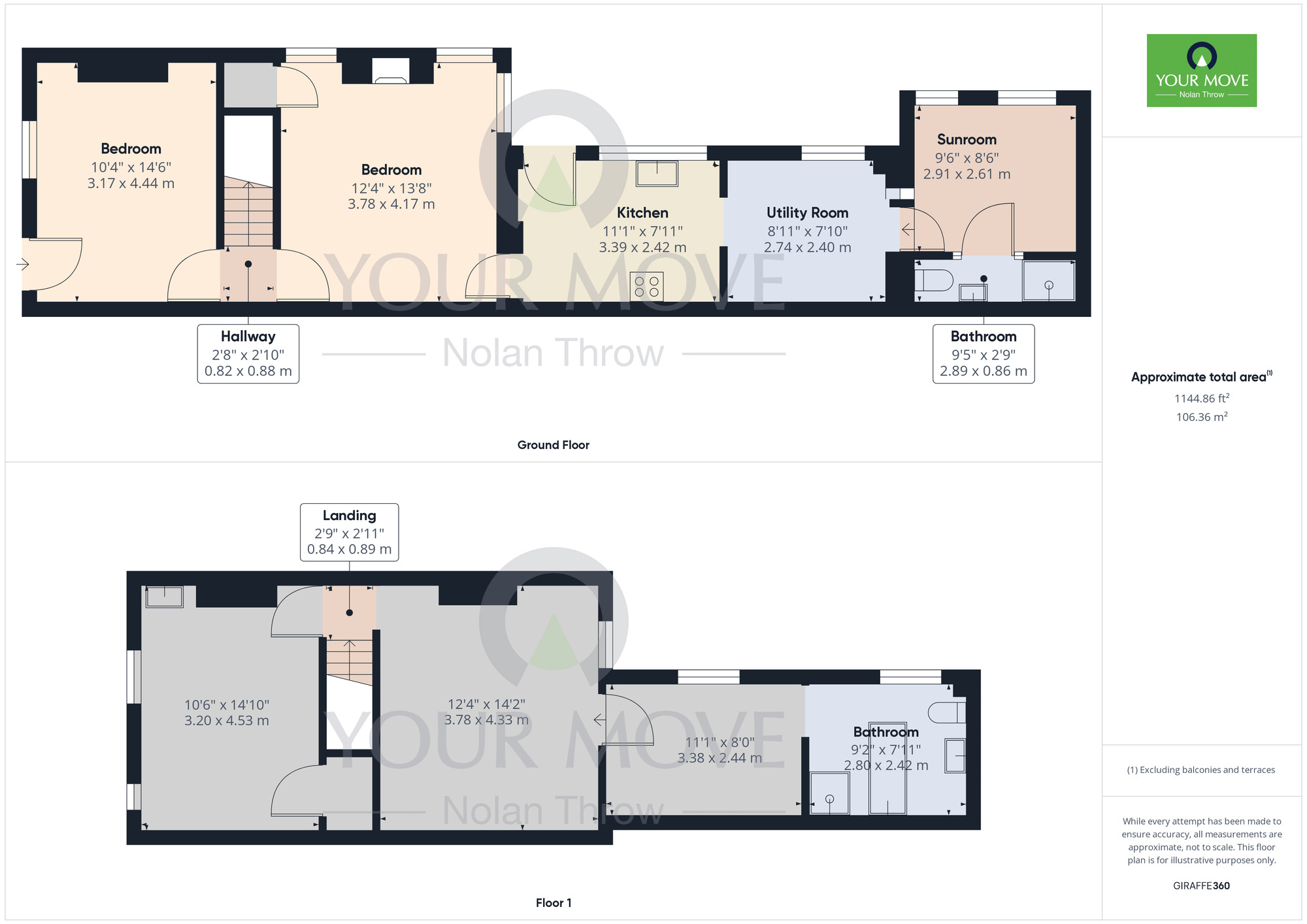 Floorplan of 2 bedroom End Terrace House for sale, Duke Street, Burton Latimer, Kettering, NN15