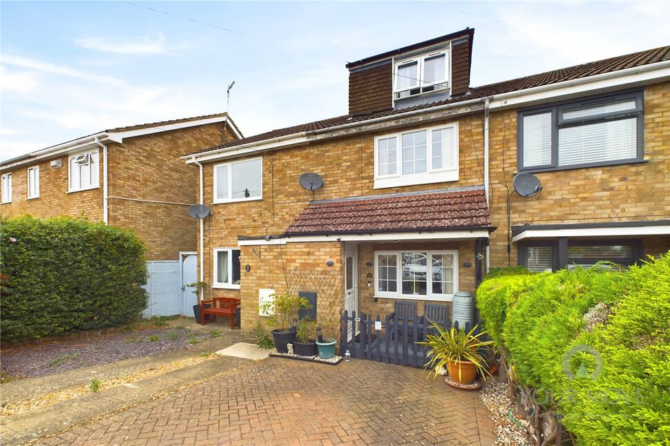 Main image of 3 bedroom Mid Terrace House for sale, Warren Close, Irchester, Northamptonshire, NN29