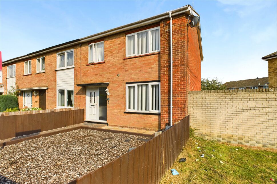 Main image of 3 bedroom End Terrace House for sale, Burns Road, Wellingborough, Northamptonshire, NN8