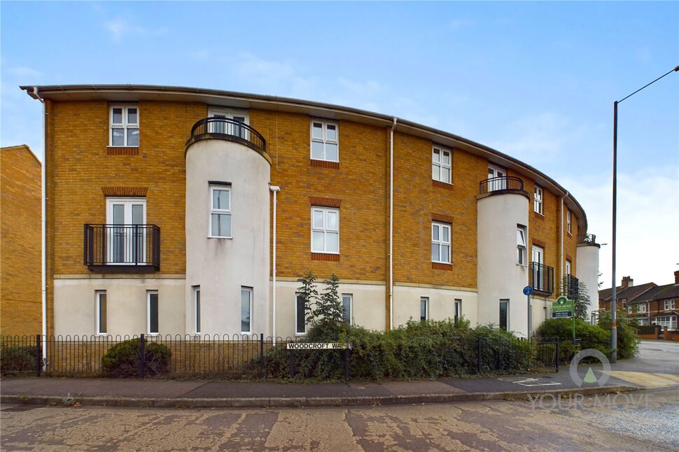 Main image of 2 bedroom  Flat for sale, Woodcroft Way, Kettering, Northamptonshire, NN15