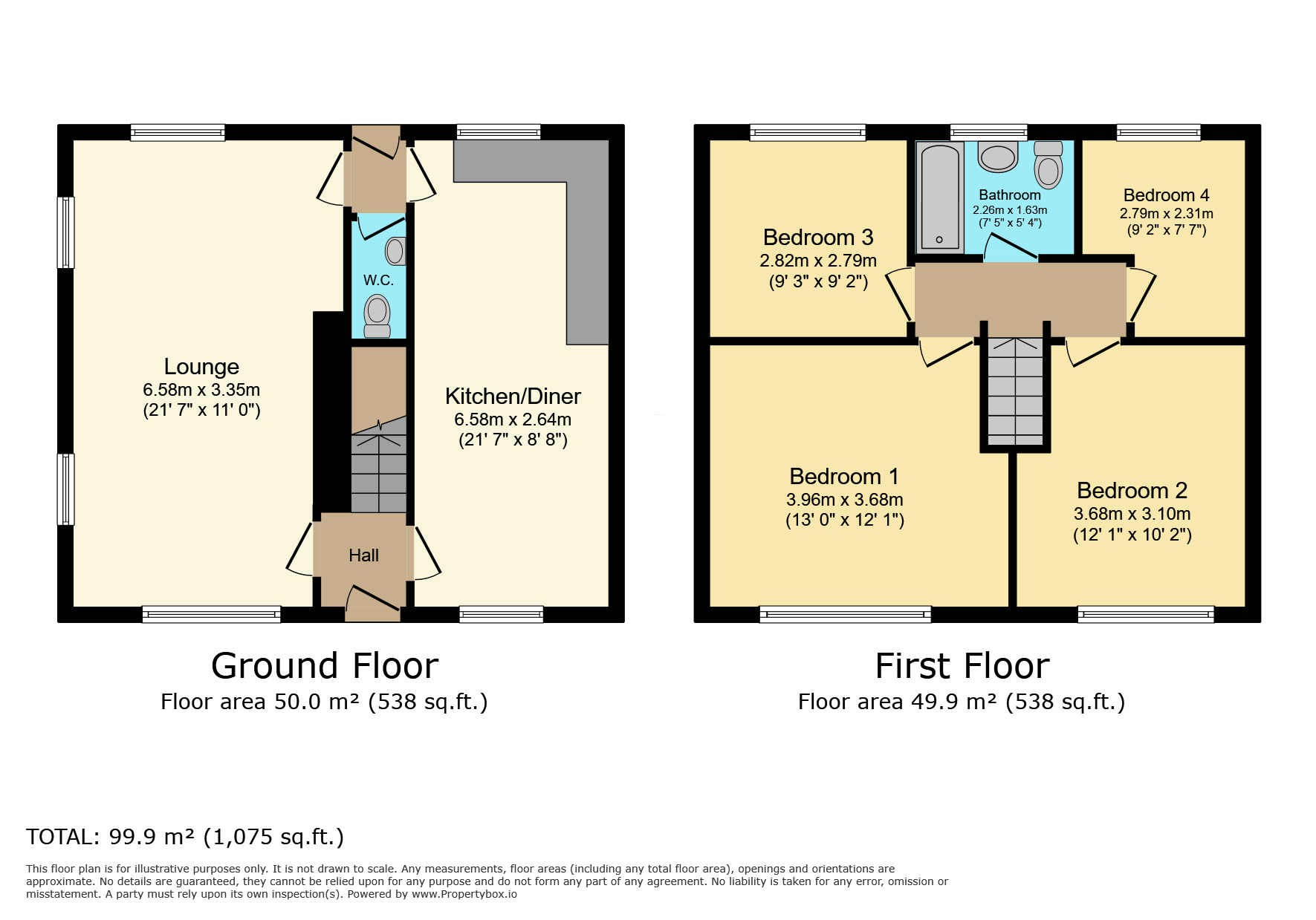 Floorplan of 4 bedroom Detached House for sale, Aspen Close, Keighley, West Yorkshire, BD21