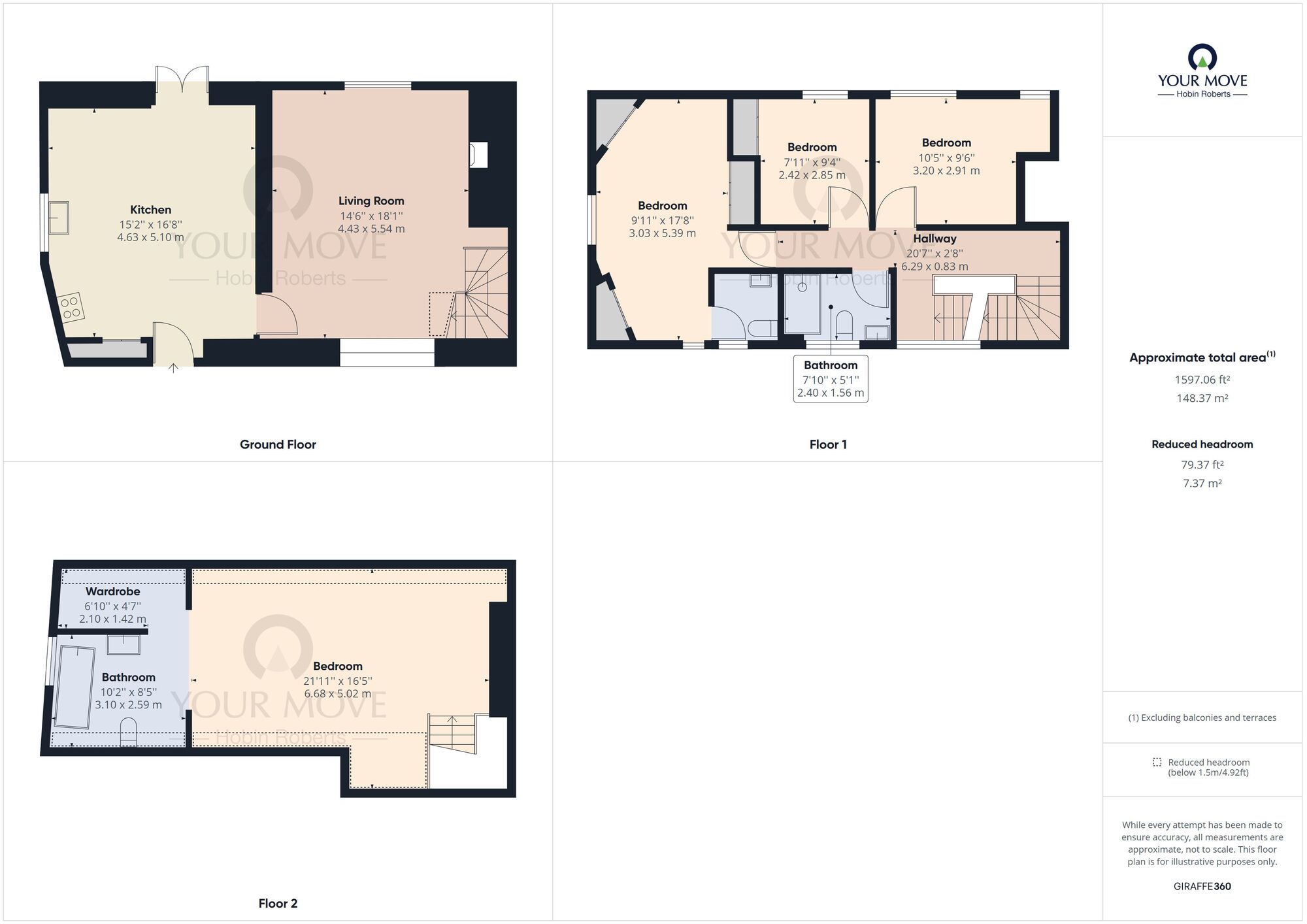 Floorplan of 4 bedroom  House for sale, Well Yard, Kingsthorpe Village, Northampton, NN2