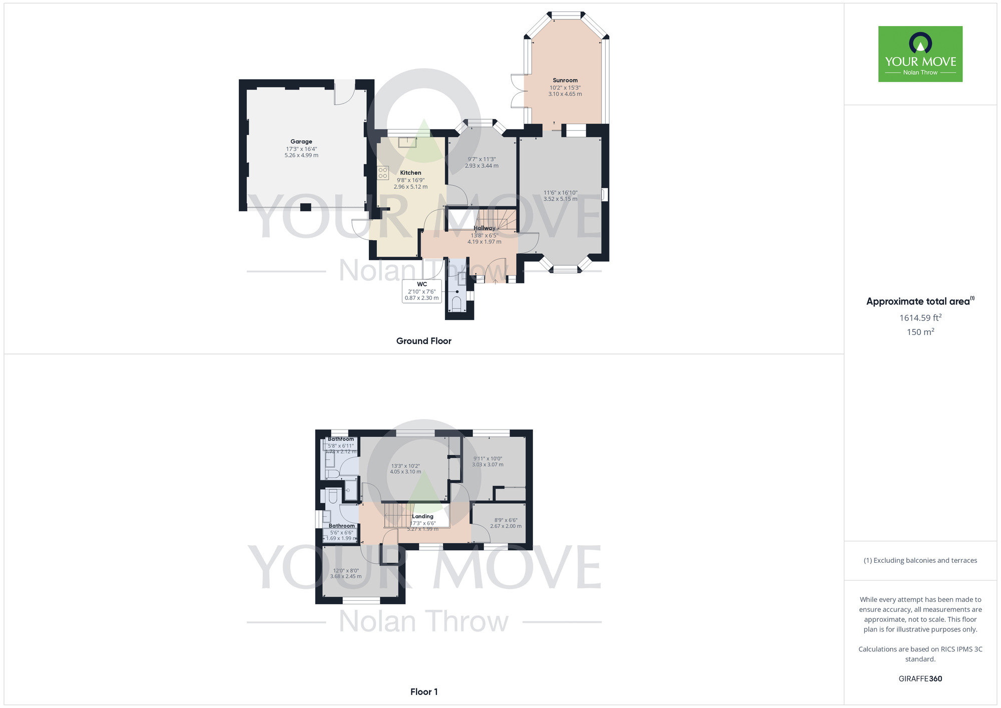 Floorplan of 4 bedroom Detached House to rent, Dixon Road, Northampton, NN2