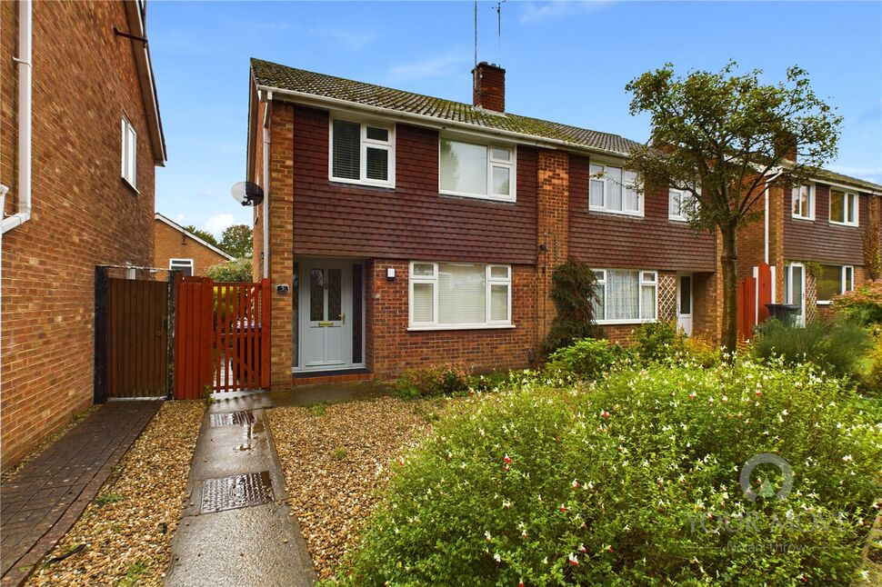 Main image of 3 bedroom Semi Detached House for sale, Moreton Way, Kingsthorpe, Northampton, Northamptonshire, NN2