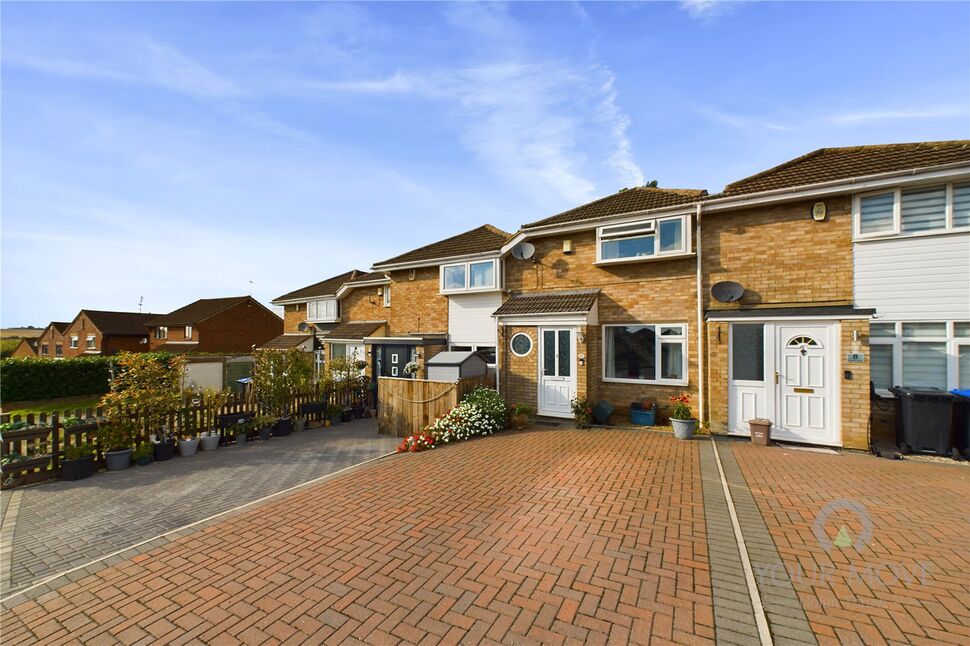 Main image of 2 bedroom Mid Terrace House for sale, Kentstone Close, Kingsthorpe, Northampton, Northamptonshire, NN2