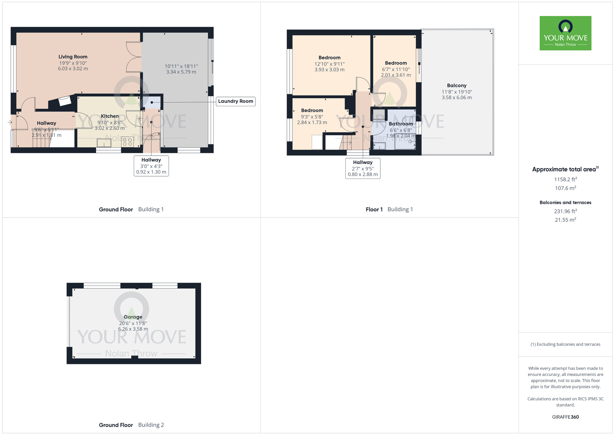 Floorplan of 3 bedroom Semi Detached House for sale, Eastern Avenue North, Kingsthorpe, Northampton, Northamptonshire, NN2