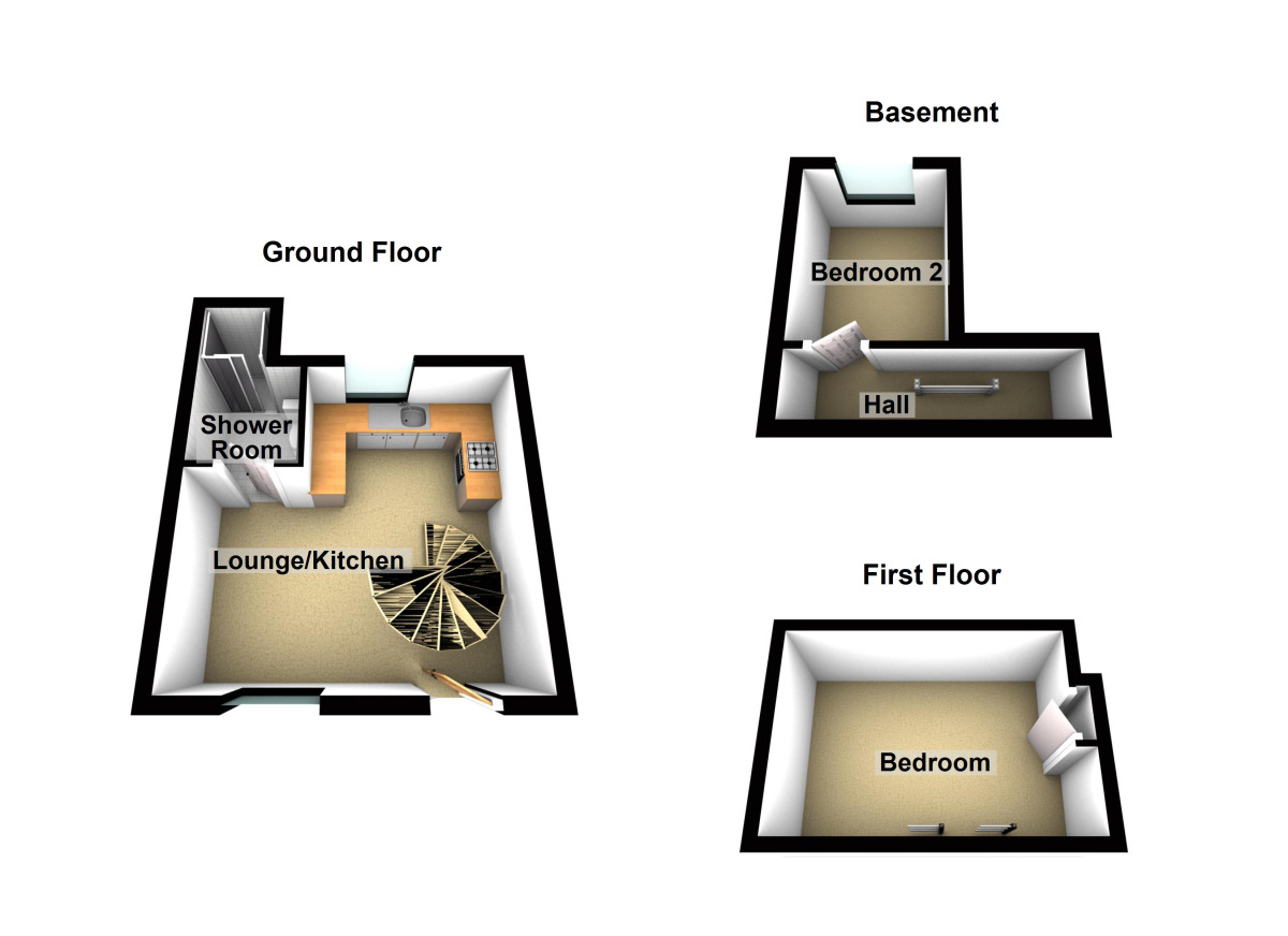 Floorplan of 2 bedroom  House to rent, Station Road, Yate, Bristol, BS37