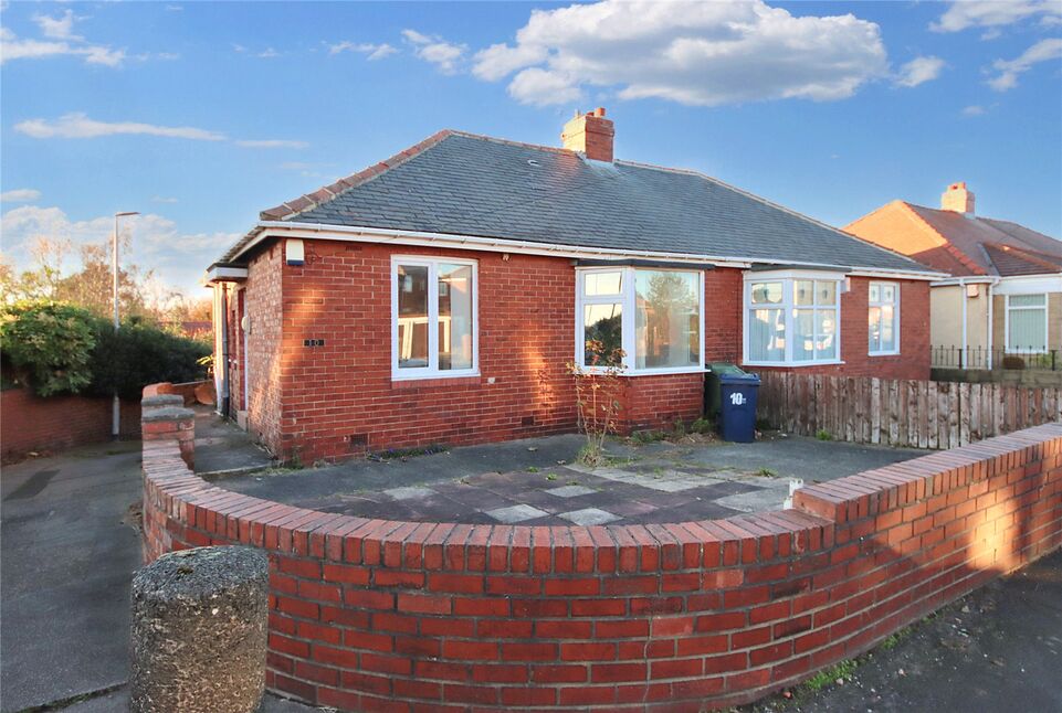 Main image of 3 bedroom Semi Detached Bungalow for sale, Southend Road, Gateshead, NE9