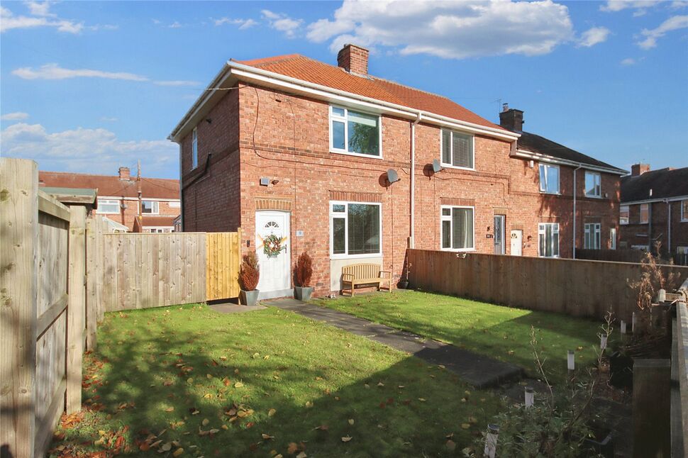 Main image of 2 bedroom End Terrace House for sale, Laburnum Crescent, Kibblesworth, Gateshead, NE11