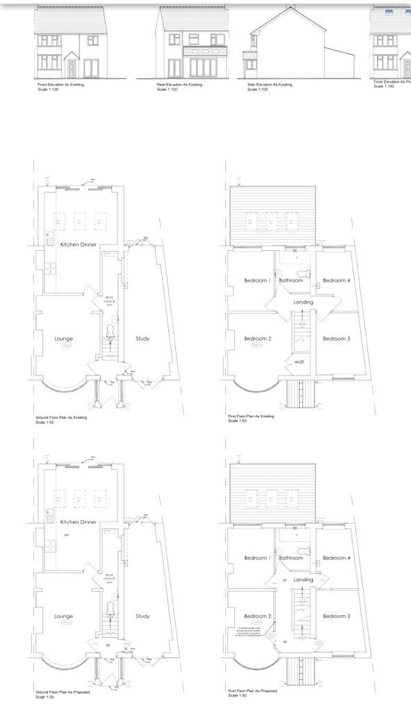 Floorplan of 5 bedroom Semi Detached House for sale, Stuart Avenue, Draycott, Staffordshire, ST11