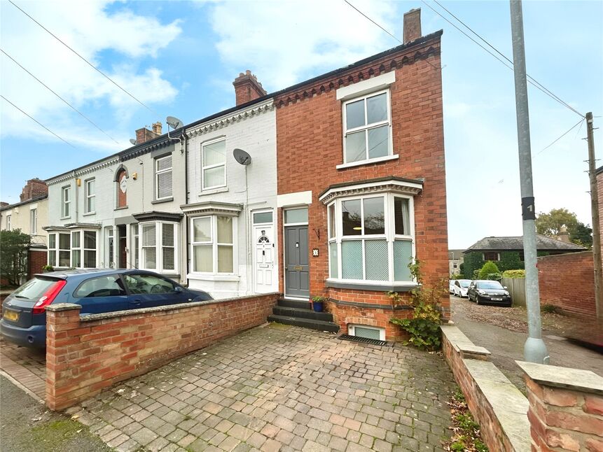 Main image of 3 bedroom End Terrace House for sale, Gladstone Avenue, Loughborough, Leicestershire, LE11