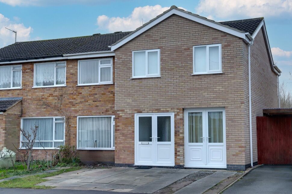 Main image of 4 bedroom Semi Detached House for sale, Buckingham Drive, Loughborough, Leicestershire, LE11