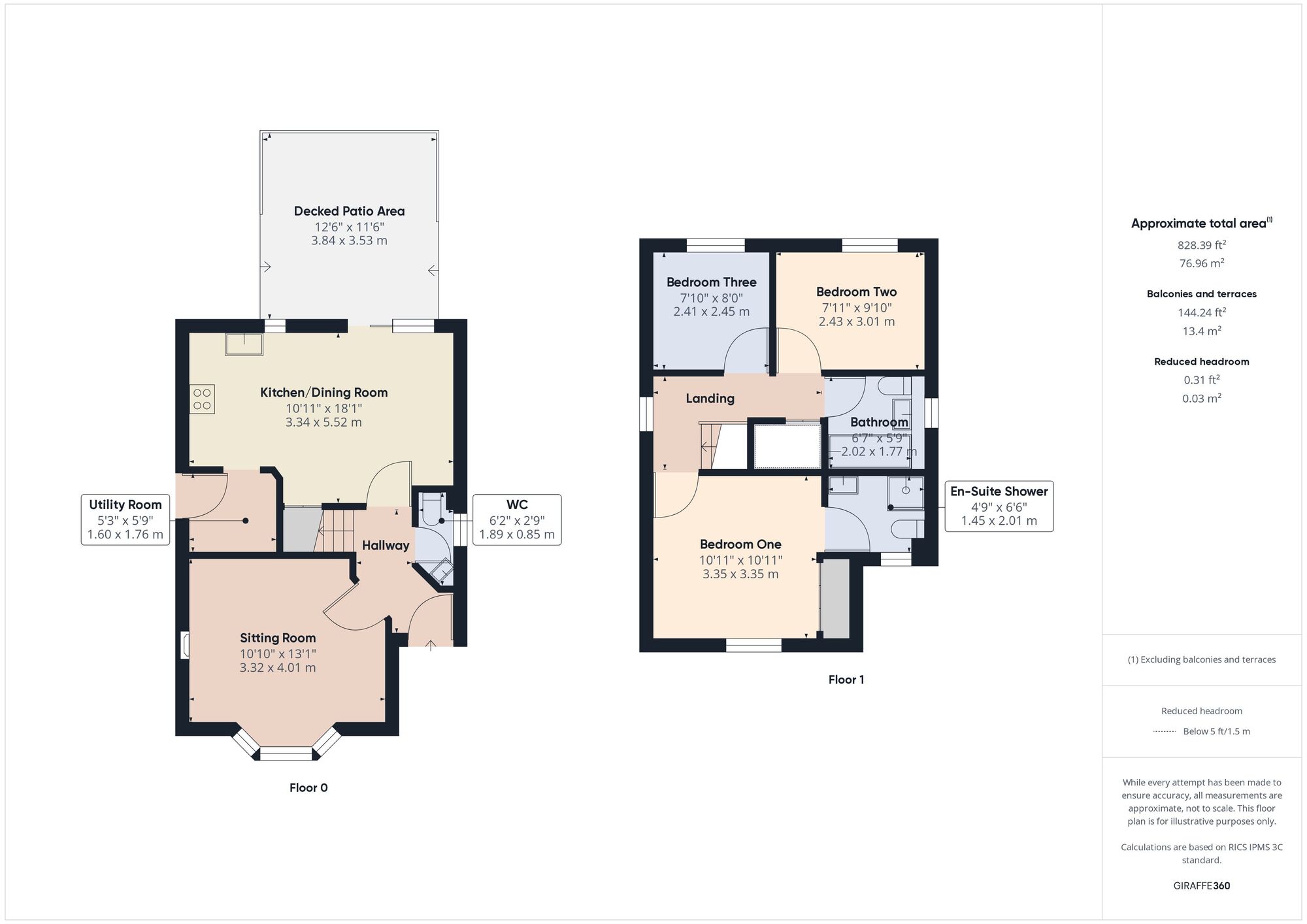 Floorplan of 3 bedroom Detached House for sale, Frome Road, Radstock, Somerset, BA3