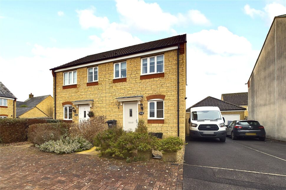 Main image of 2 bedroom Semi Detached House for sale, Tanner Close, Westfield, Somerset, BA3