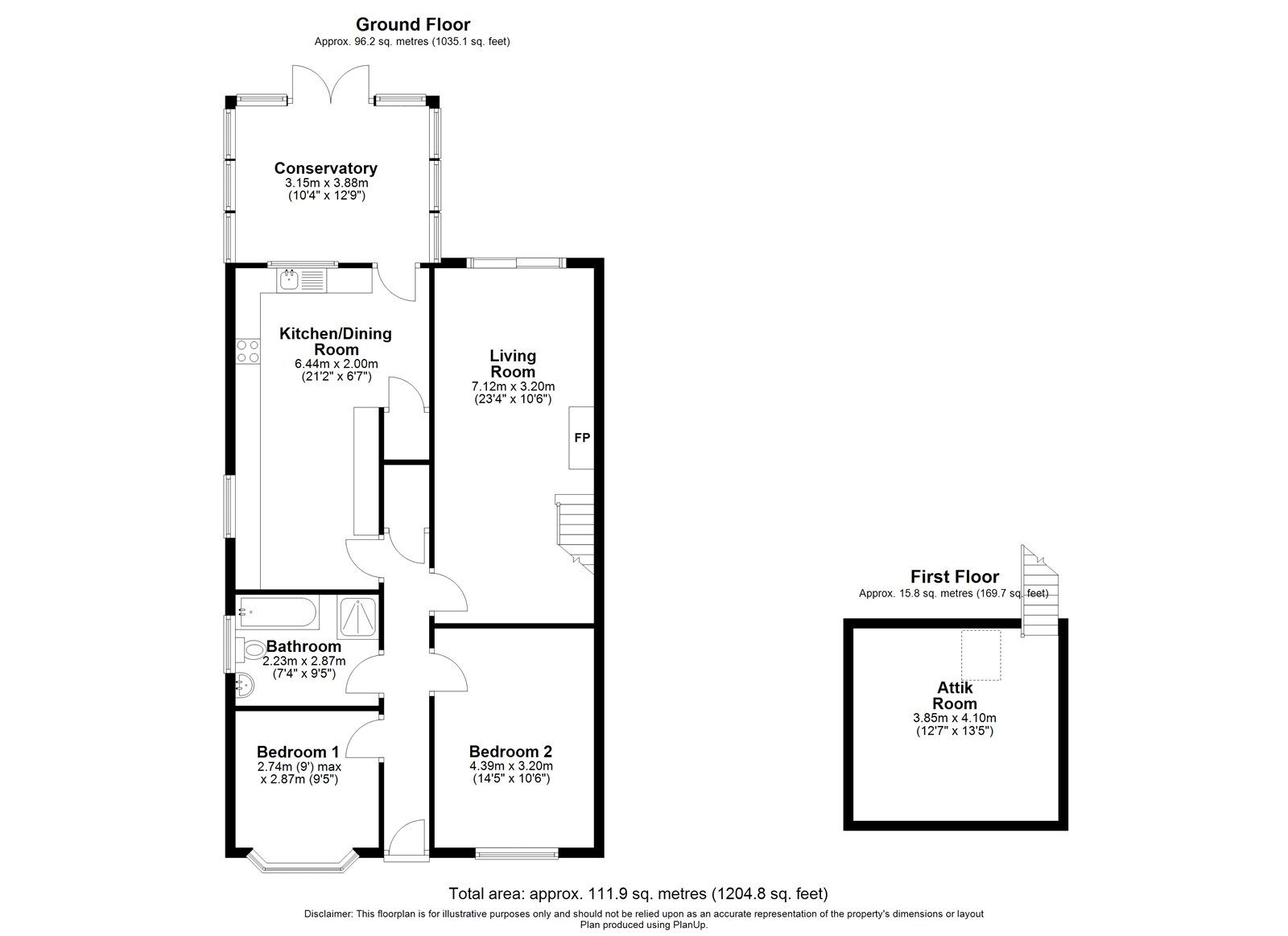 Floorplan of 3 bedroom Semi Detached Bungalow for sale, Lone Barn Road, Norwich, Norfolk, NR7