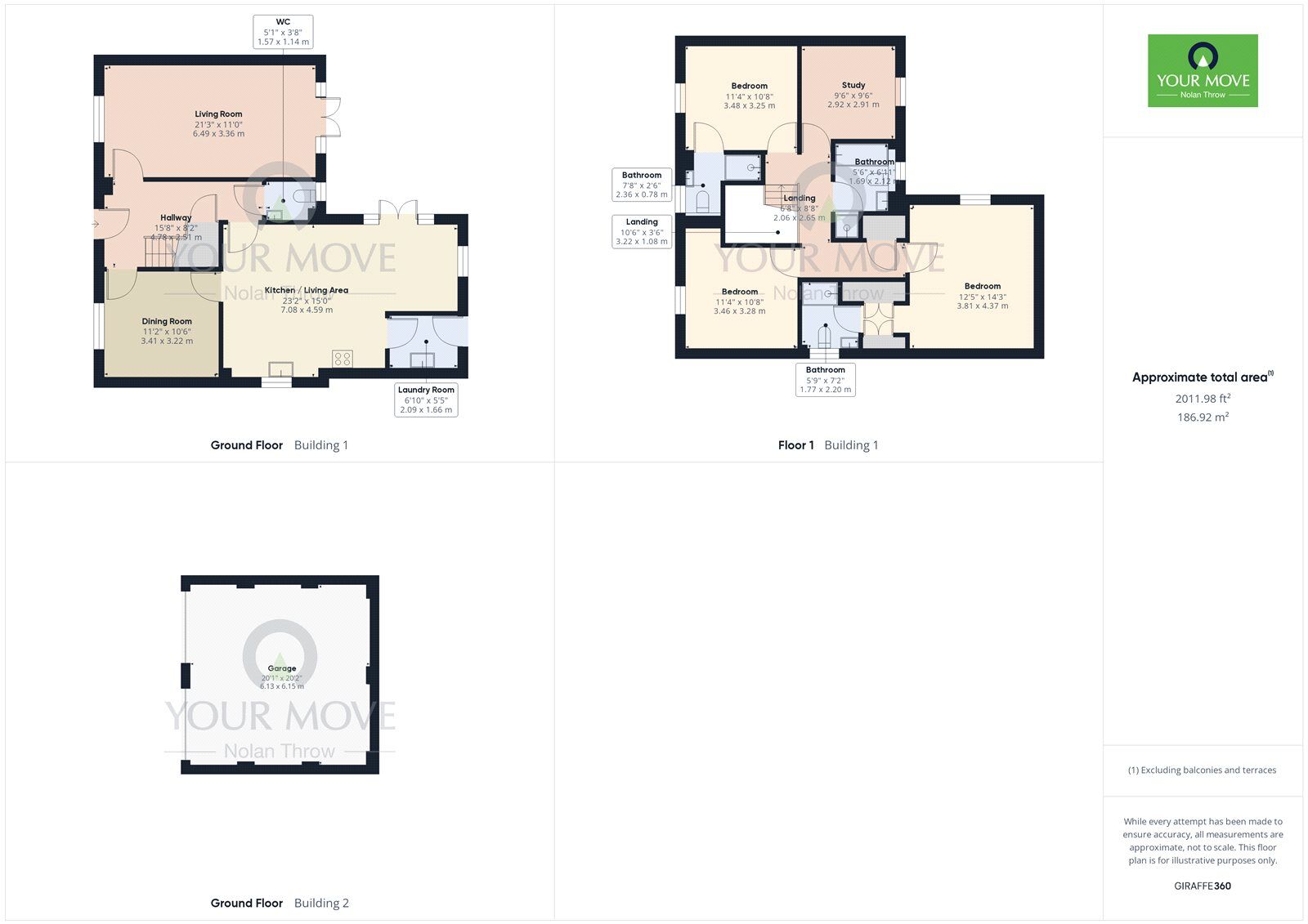 Floorplan of 4 bedroom Detached House for sale, The Gravel, Roade, Northampton, NN7