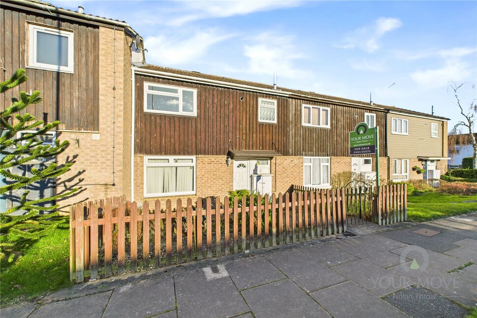 Main image of 3 bedroom Mid Terrace House for sale, Rillwood Court, Lumbertubs, Northamptonshire, NN3