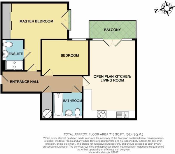 Floorplan of 2 bedroom  Flat to rent, Orchard Grove, Orpington, Kent, BR6