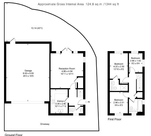 Floorplan of 3 bedroom Detached House to rent, Chalk Pit Avenue, Orpington, BR5