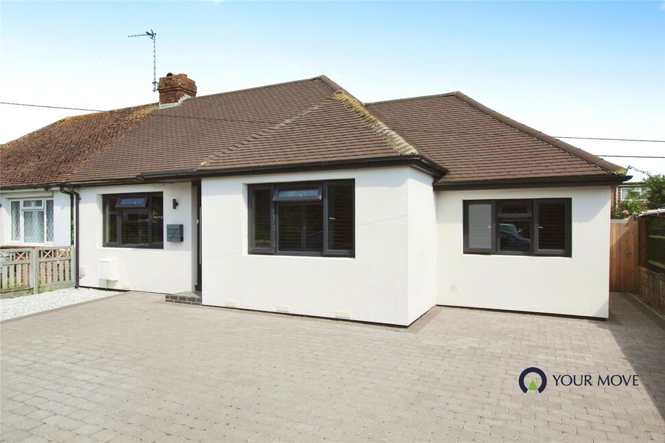 Main image of 3 bedroom Semi Detached Bungalow for sale, West Close, Polegate, East Sussex, BN26