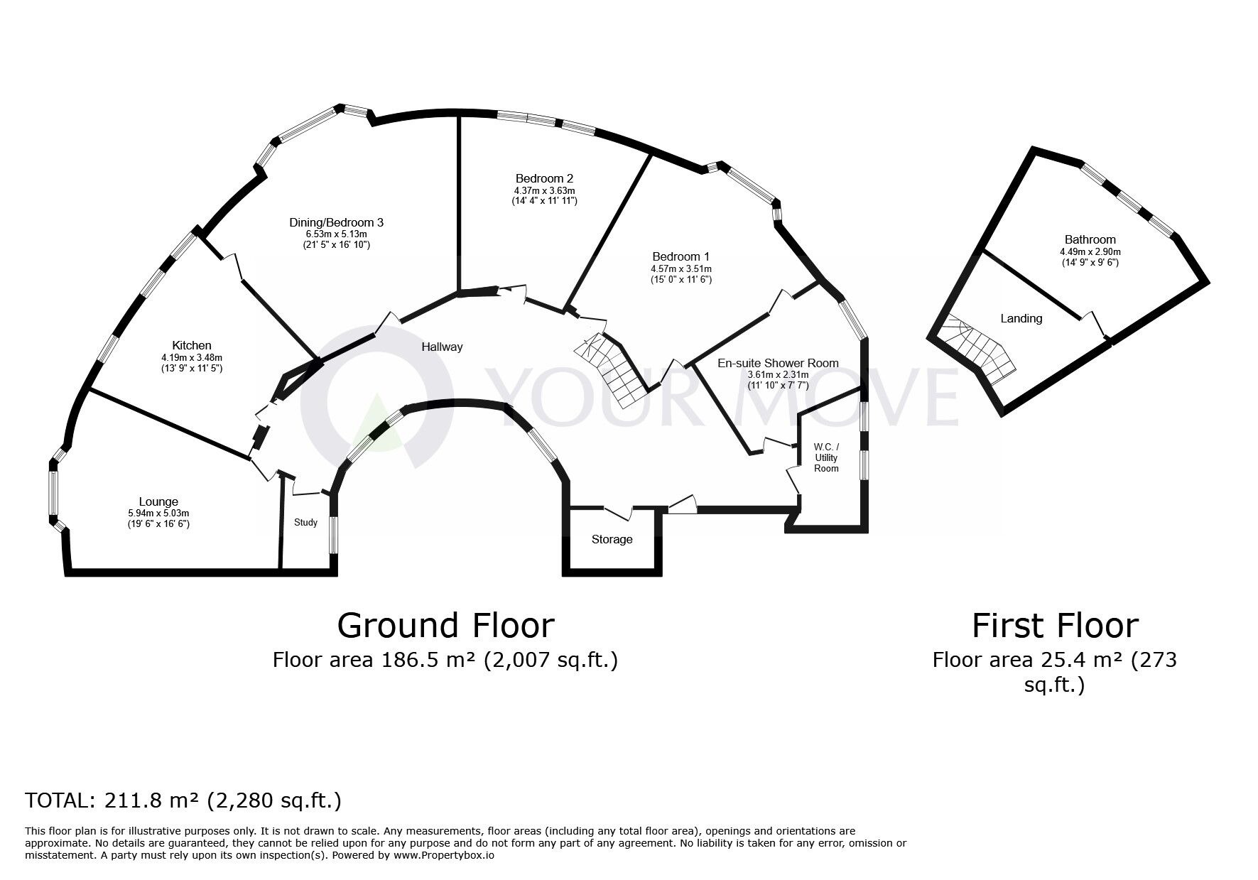 Floorplan of 3 bedroom  Flat to rent, Harbour Parade, Ramsgate, Kent, CT11