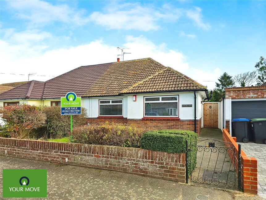 Main image of 2 bedroom Semi Detached Bungalow for sale, Warren Drive, Broadstairs, Kent, CT10