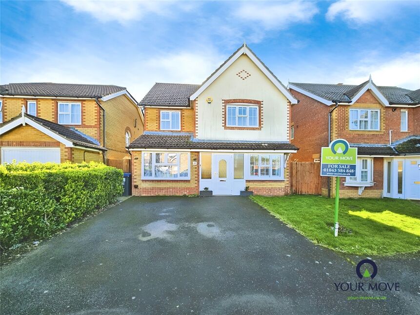 Main image of 4 bedroom Detached House for sale, Brindle Grove, Ramsgate, Kent, CT11