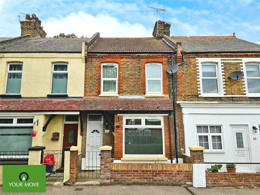 Main image of 2 bedroom Mid Terrace House for sale, Church Road, Ramsgate, Kent, CT11