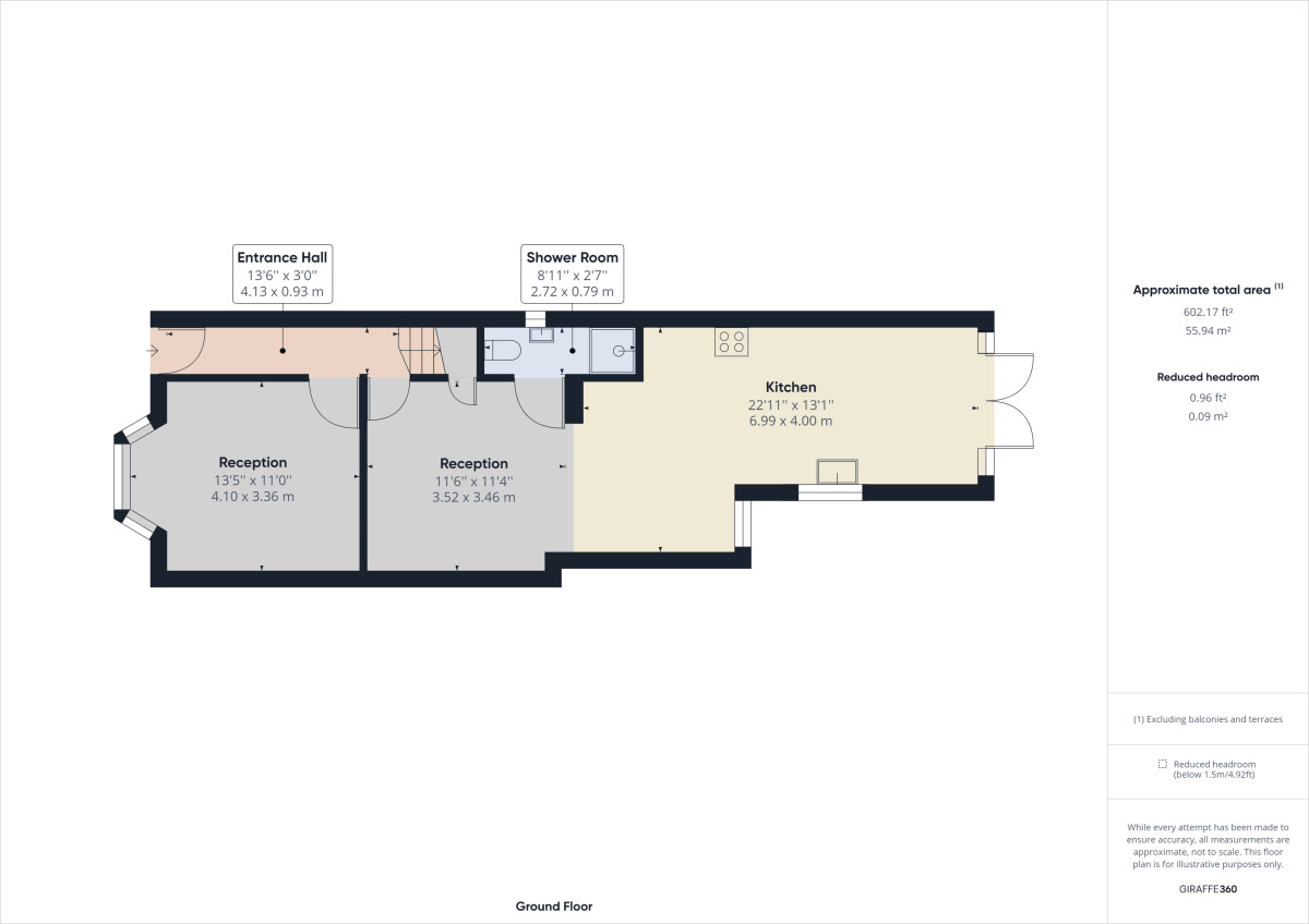 Floorplan of 3 bedroom Semi Detached House to rent, Fabian Street, London, E6