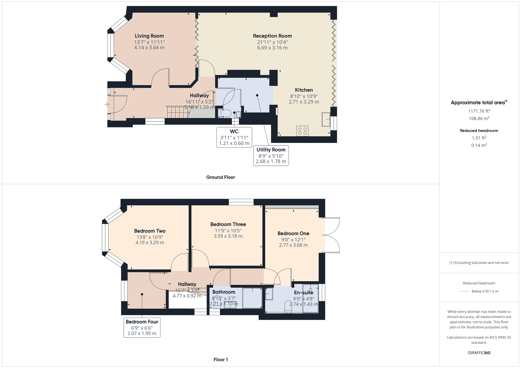 Floorplan of 4 bedroom Detached House for sale, Haynes Road, Hornchurch, RM11