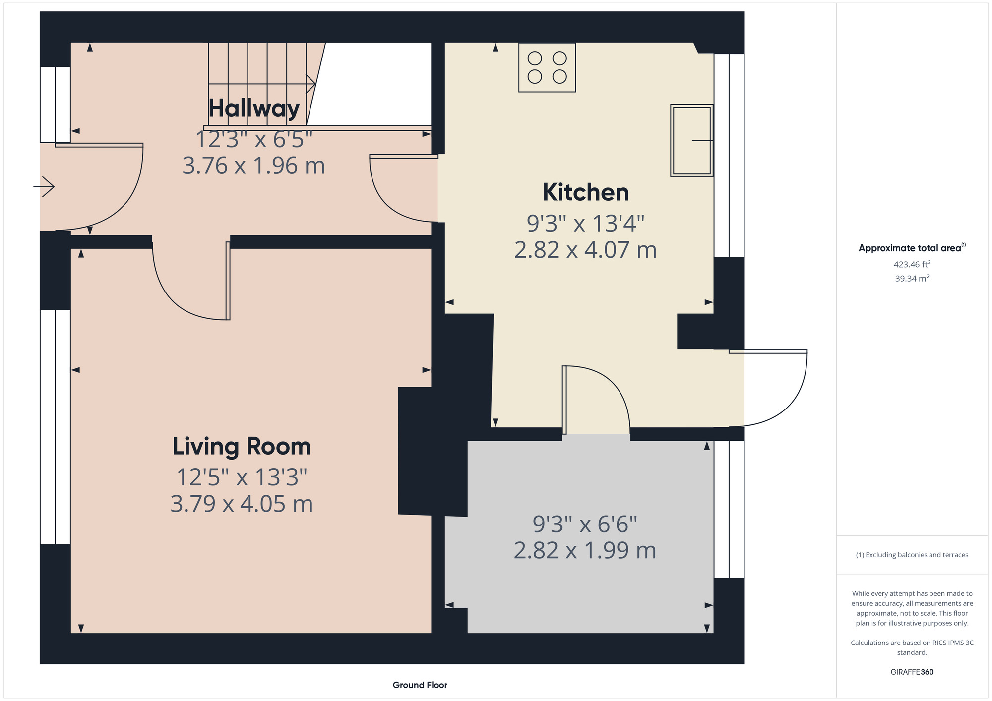 Floorplan of 3 bedroom Mid Terrace House for sale, The Drive, Collier Row, Romford, RM5