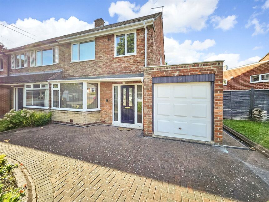 Main image of 3 bedroom Semi Detached House for sale, Deneway, Rowlands Gill, Tyne and Wear, NE39