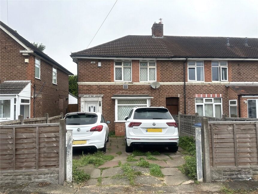 Main image of 3 bedroom End Terrace House for sale, Crossfield Road, Birmingham, West Midlands, B33