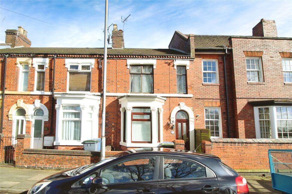 Main image of 3 bedroom Mid Terrace House for sale, Park Road, Burslem, Stoke-on-Trent, Staffordshire, ST6