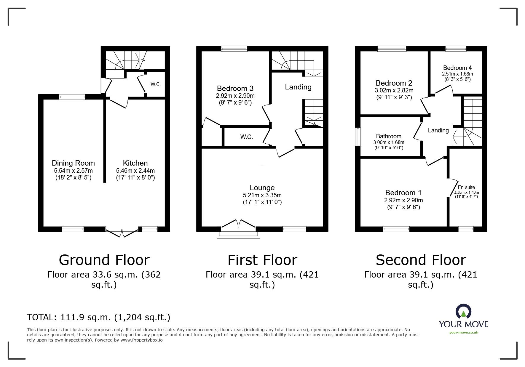 Floorplan of 4 bedroom Semi Detached House for sale, Sytchmill Way, Burslem, Stoke-on-Trent, Staffordshire, ST6